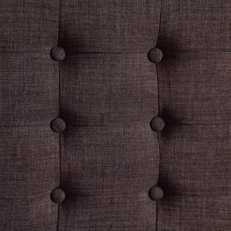 Banc rembourré touffeté Claire - Adore Decor