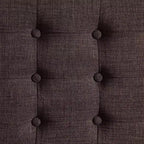 Banc rembourré touffeté Claire - Adore Decor