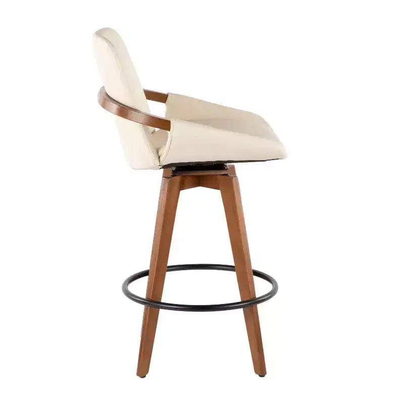 Tabouret de bar mi-hauteur Cosmo Mid-Century Modern - LumiSource