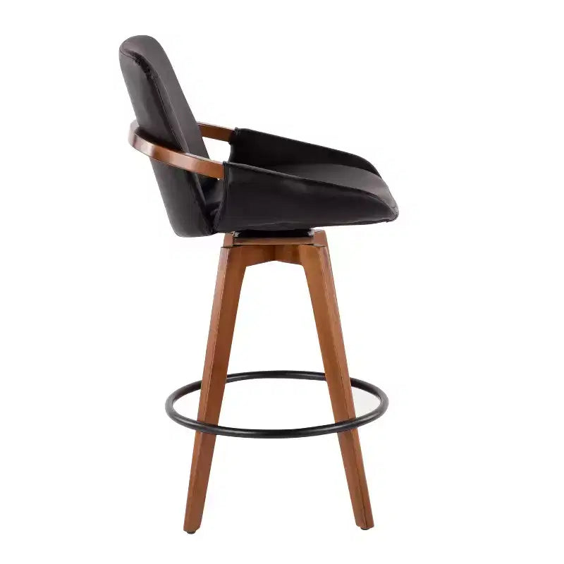 Tabouret de bar mi-hauteur Cosmo Mid-Century Modern - LumiSource