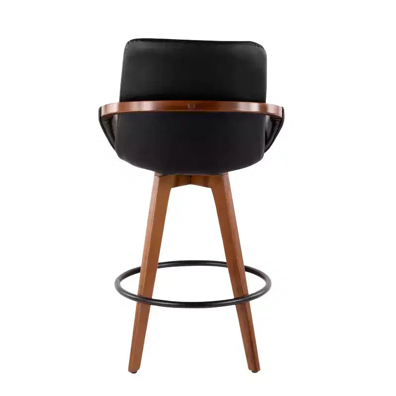 Tabouret de bar mi-hauteur Cosmo Mid-Century Modern - LumiSource