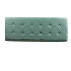 Grand banc de rangement capitonné classique - HomePop