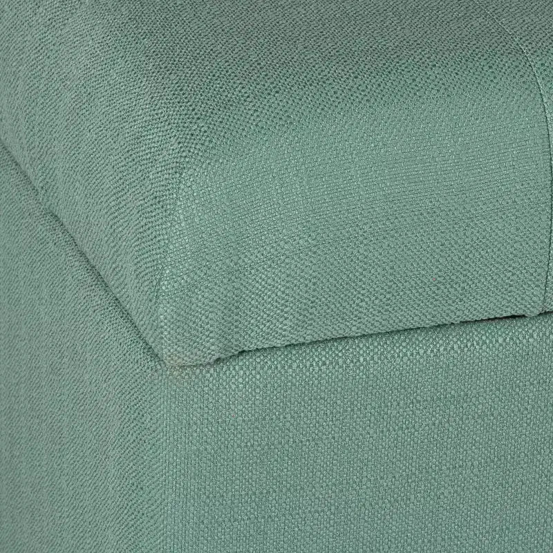 Grand banc de rangement capitonné classique - HomePop
