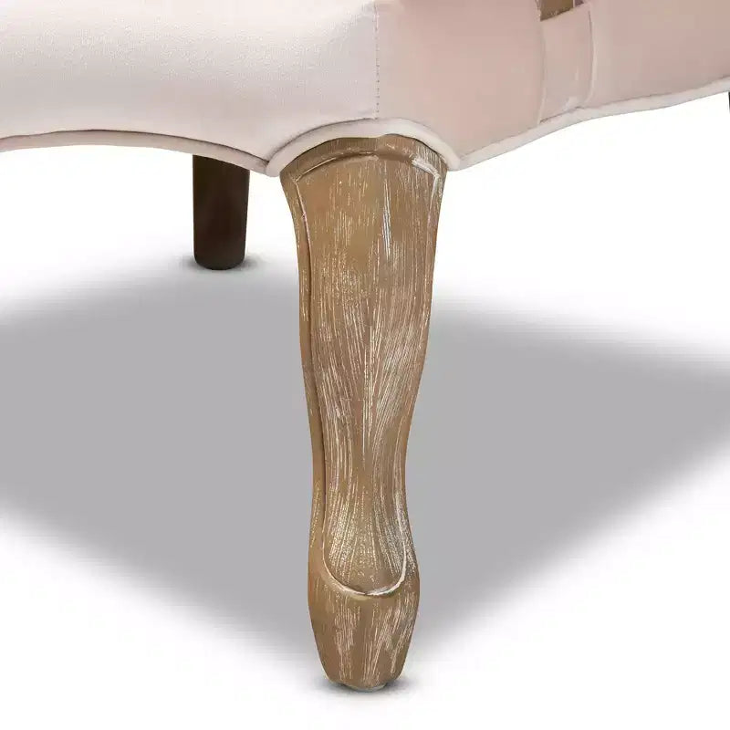 Fauteuil traditionnel en velours Vallea – Baxton Studio