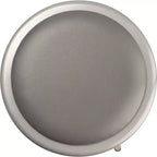 Tabouret de bar 2 places en acier rembourré de vinyle gris robuste - Hampden Furnishings