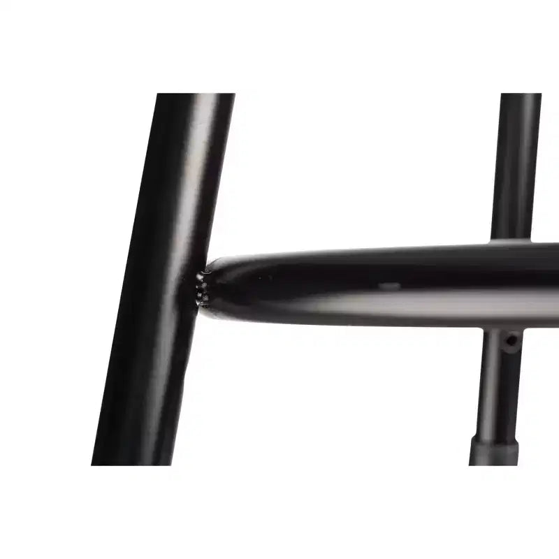 Lot de 2 tabourets robustes en acier noir – Hampden Furnishings