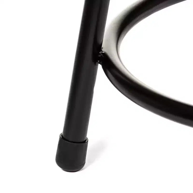 Lot de 2 tabourets robustes en acier noir – Hampden Furnishings