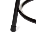 Lot de 2 tabourets robustes en acier noir – Hampden Furnishings