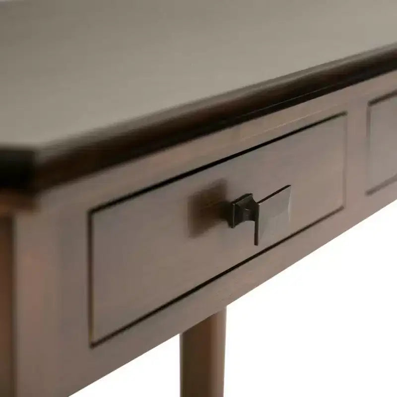 Table console/canapé Wyndenhall en bois massif, 46 po, couleur moka - Stratford