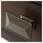 Table console/canapé Wyndenhall en bois massif, 46 po, couleur moka - Stratford
