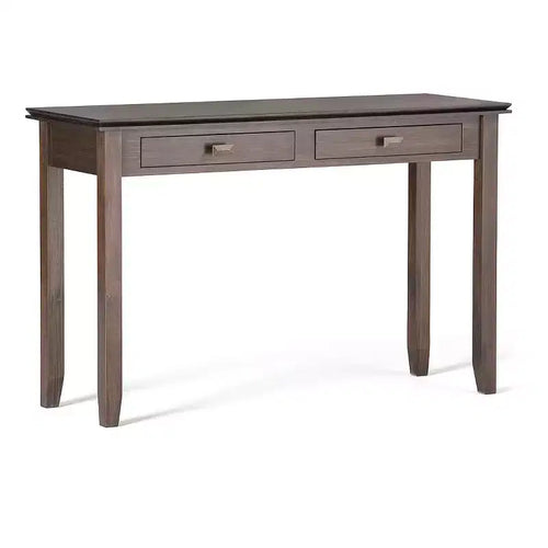 46 Medium Stratford Solid Wood Console Sofa Table - Wyndenhall
