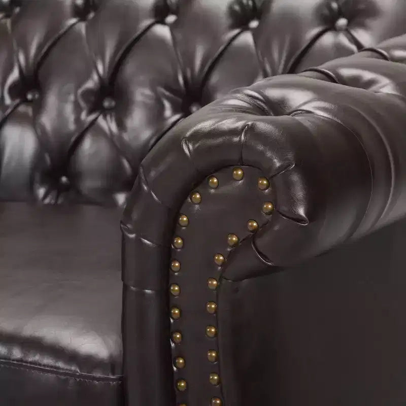 Canapé Chesterfield capitonné Parksley - Christopher Knight Home