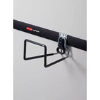 Crochet pour tuyau d'arrosage noir Rubbermaid FastTrack Rail Garage Storage System (lot de 3)