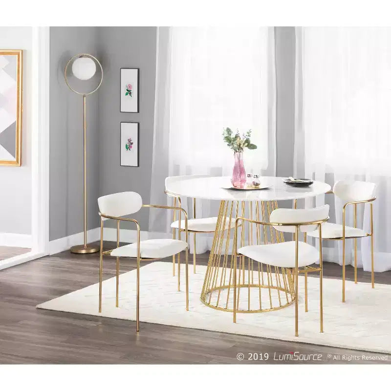 Lot de 2 chaises contemporaines Demi - LumiSource