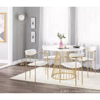 Lot de 2 chaises contemporaines Demi - LumiSource