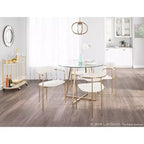 Lot de 2 chaises contemporaines Demi - LumiSource