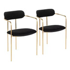 Lot de 2 chaises contemporaines Demi - LumiSource