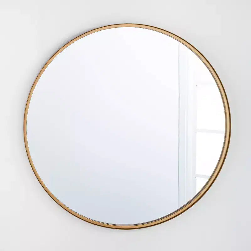 Miroir mural décoratif rond de 34 po – Threshold conçu avec Studio McGee
