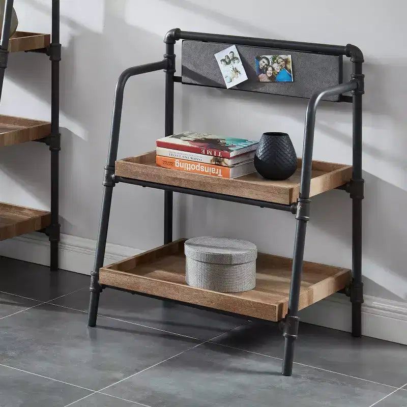 Bibliothèque Mack Rustic Cuivre Clair - HOMES: Inside + Out