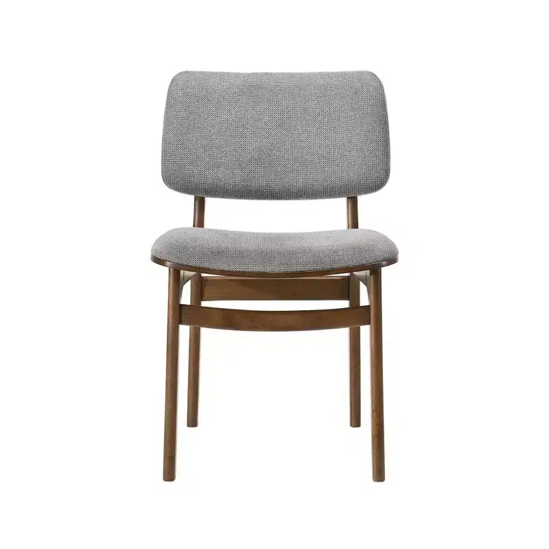 Lot de 2 chaises de salle à manger en bois rembourrées Lima - Armen Living