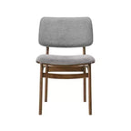 Lot de 2 chaises de salle à manger en bois rembourrées Lima - Armen Living
