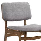 Lot de 2 chaises de salle à manger en bois rembourrées Lima - Armen Living