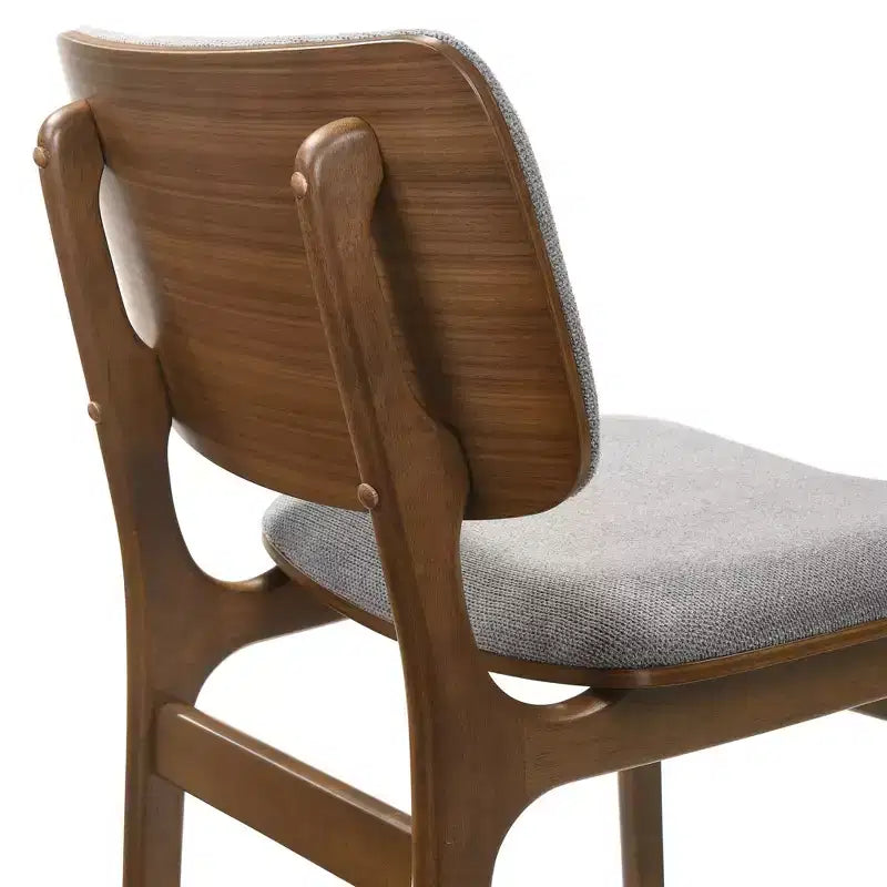 Lot de 2 chaises de salle à manger en bois rembourrées Lima - Armen Living