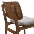Lot de 2 chaises de salle à manger en bois rembourrées Lima - Armen Living