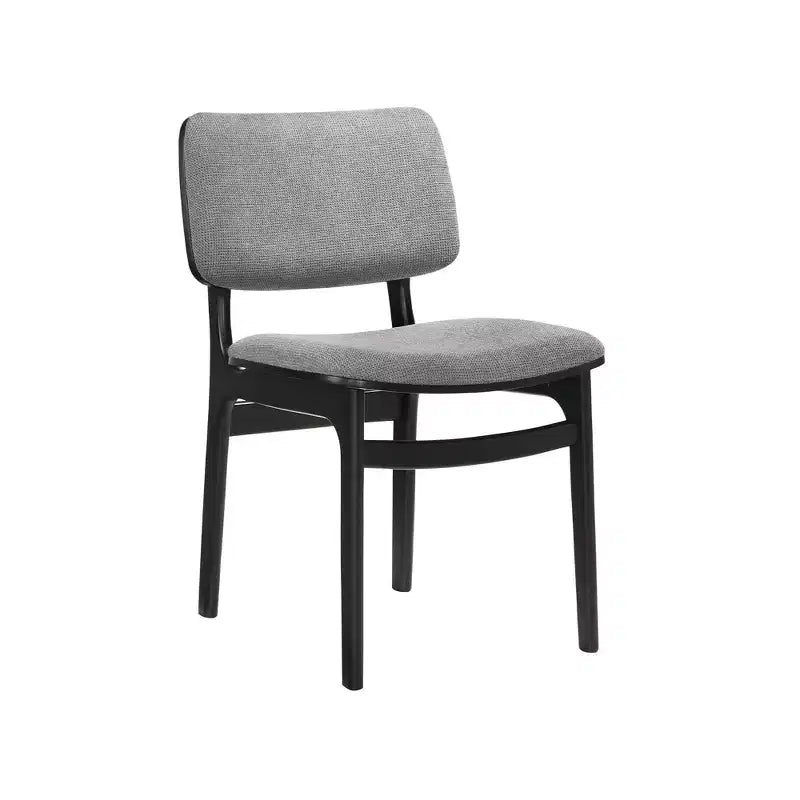 Lot de 2 chaises de salle à manger en bois rembourrées Lima - Armen Living