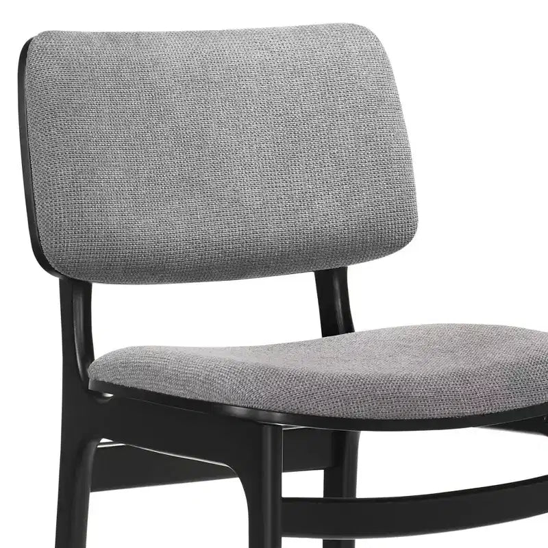 Lot de 2 chaises de salle à manger en bois rembourrées Lima - Armen Living