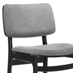 Lot de 2 chaises de salle à manger en bois rembourrées Lima - Armen Living