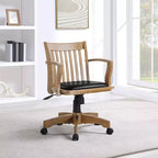 Chaise de banquier de luxe en bois avec siège rembourré et piétement Fruitwood - OSP Home Furnishings