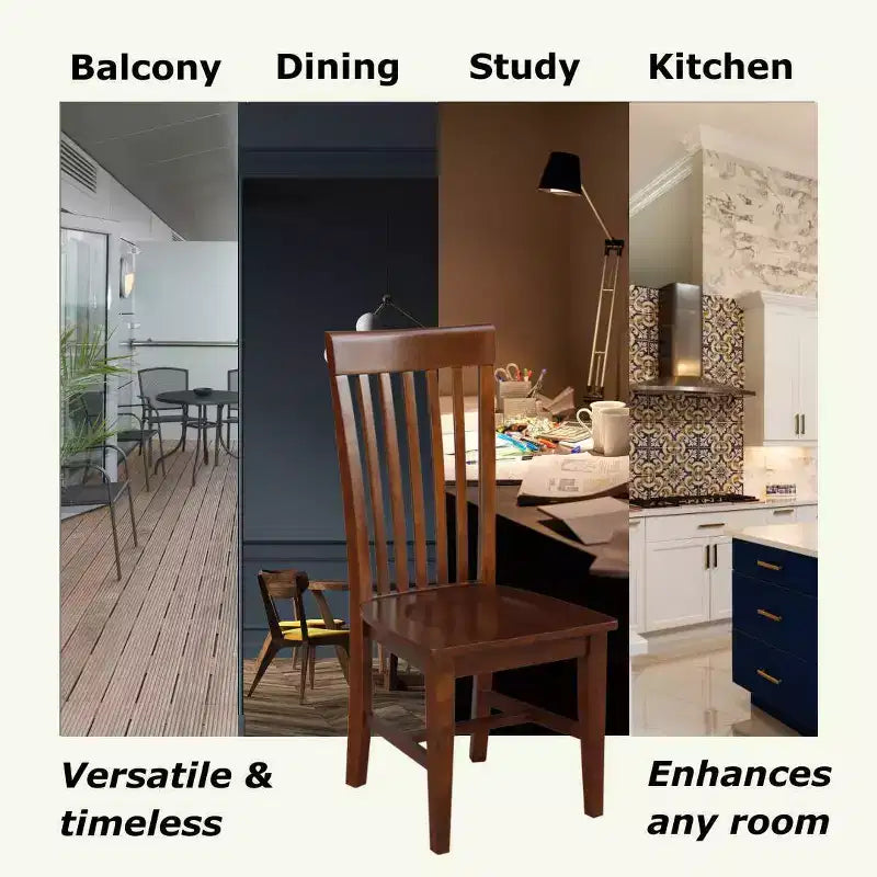 Lot de 2 chaises hautes Mission - International Concepts