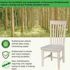 Lot de 2 chaises hautes Mission - International Concepts