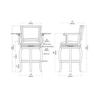 Tabouret de bar Jones 29" - Boraam
