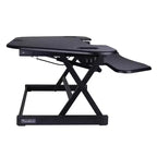 Rehausseur de bureau d'angle assis-debout réglable en hauteur - Rocelco