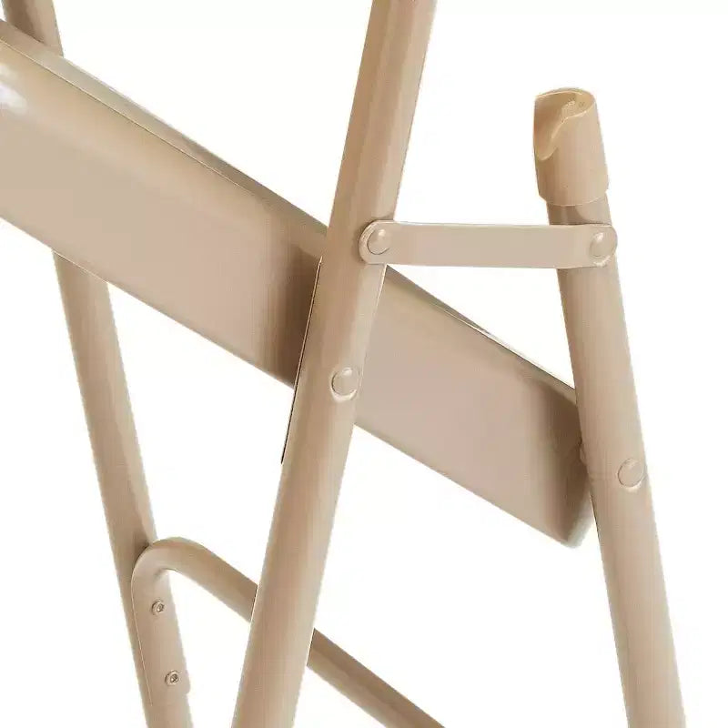 Lot de 4 chaises pliantes robustes tout acier - Hampden Furnishings