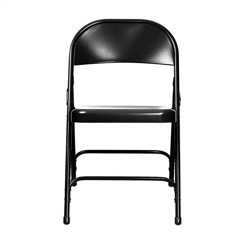 Lot de 4 chaises pliantes robustes tout acier - Hampden Furnishings