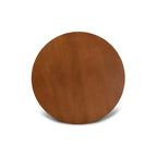 Table à manger ronde large 35 Irene en bois - Baxton Studio