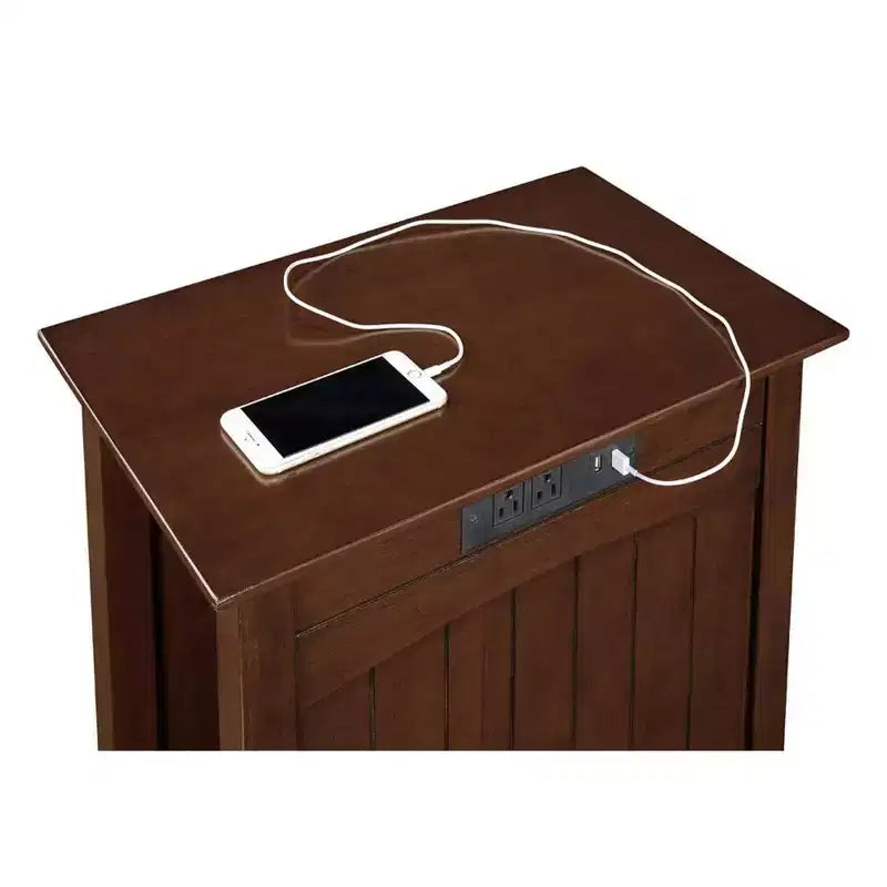 Table d'appoint Edison avec station de charge - Johar Furniture