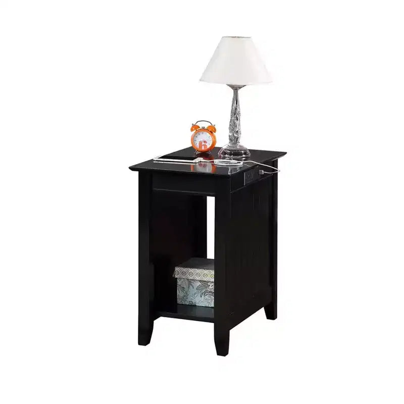 Table d'appoint Edison avec station de charge - Johar Furniture