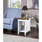 Table d'appoint Edison avec station de charge - Johar Furniture