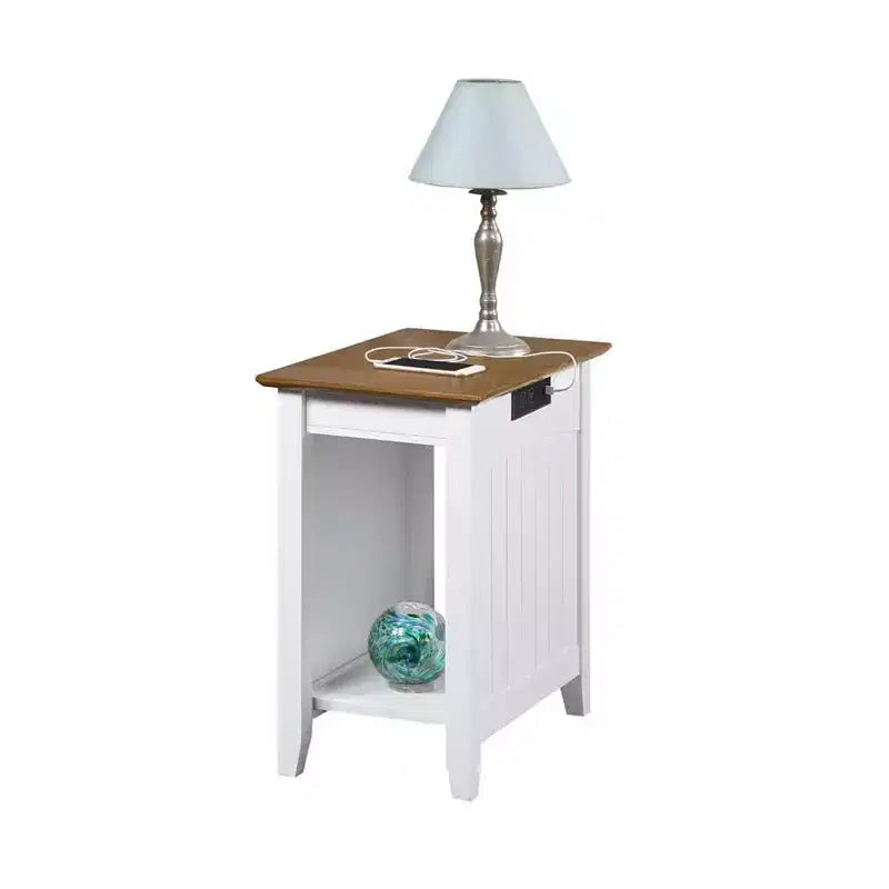 Table d'appoint Edison avec station de charge - Johar Furniture