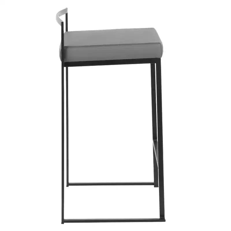 Lot de 2 tabourets de bar contemporains Fuji à hauteur de comptoir 26 po - LumiSource