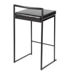 Lot de 2 tabourets de bar contemporains Fuji à hauteur de comptoir 26 po - LumiSource