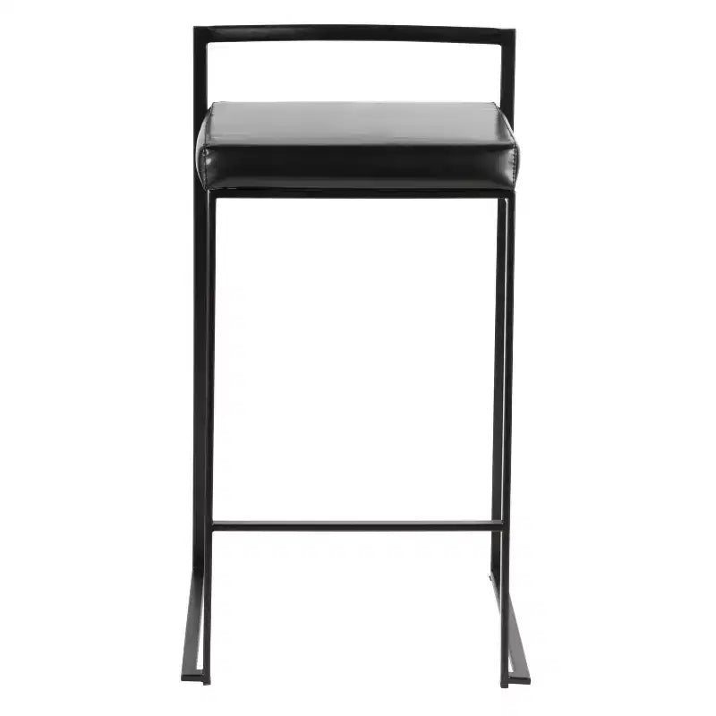 Lot de 2 tabourets de bar contemporains Fuji à hauteur de comptoir 26 po - LumiSource