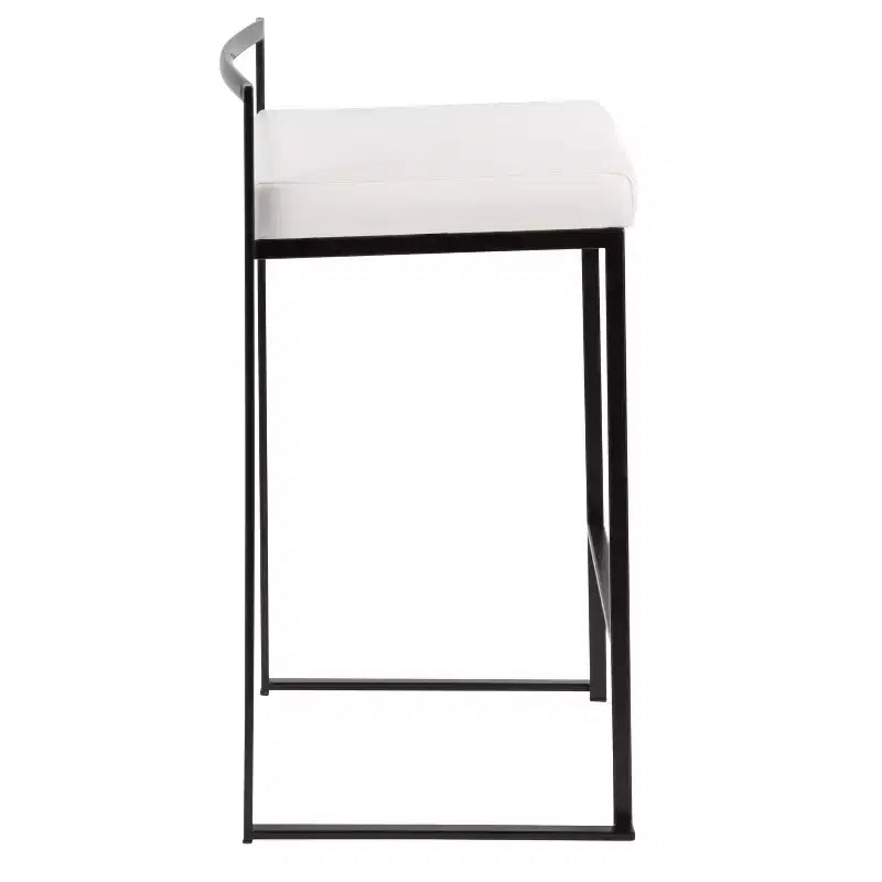Lot de 2 tabourets de bar contemporains Fuji à hauteur de comptoir 26 po - LumiSource