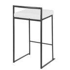 Lot de 2 tabourets de bar contemporains Fuji à hauteur de comptoir 26 po - LumiSource