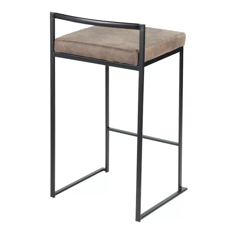 Lot de 2 tabourets de bar contemporains Fuji à hauteur de comptoir 26 po - LumiSource
