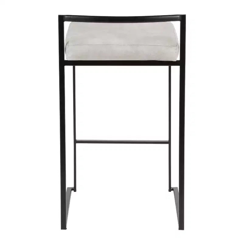 Lot de 2 tabourets de bar contemporains Fuji à hauteur de comptoir 26 po - LumiSource